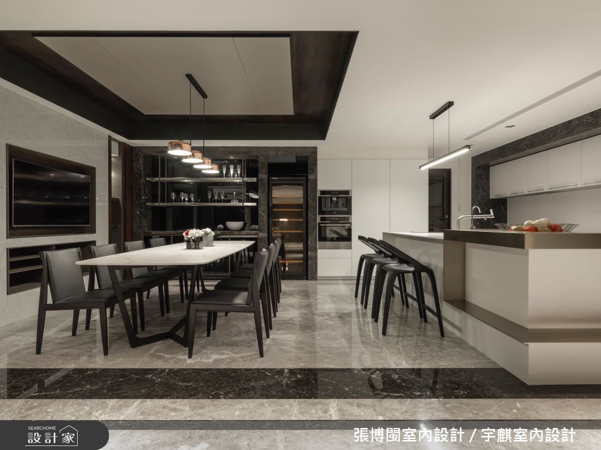 120坪新成屋(5年以下)＿奢華風餐廳案例圖片＿張博閩室內設計 / 宇麒室內設計＿張博閩_06之14
