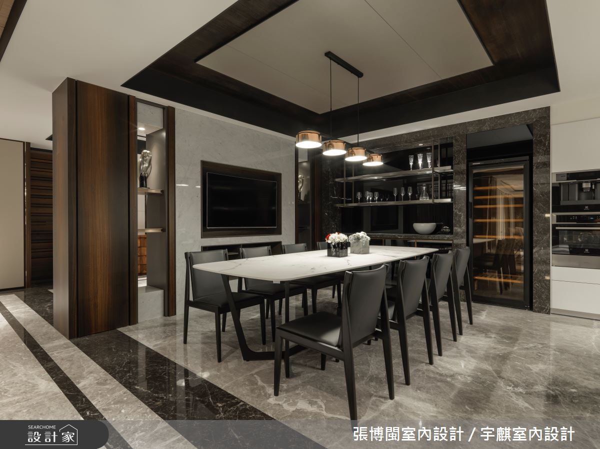120坪新成屋(5年以下)＿奢華風餐廳案例圖片＿張博閩室內設計 / 宇麒室內設計＿張博閩_06之16