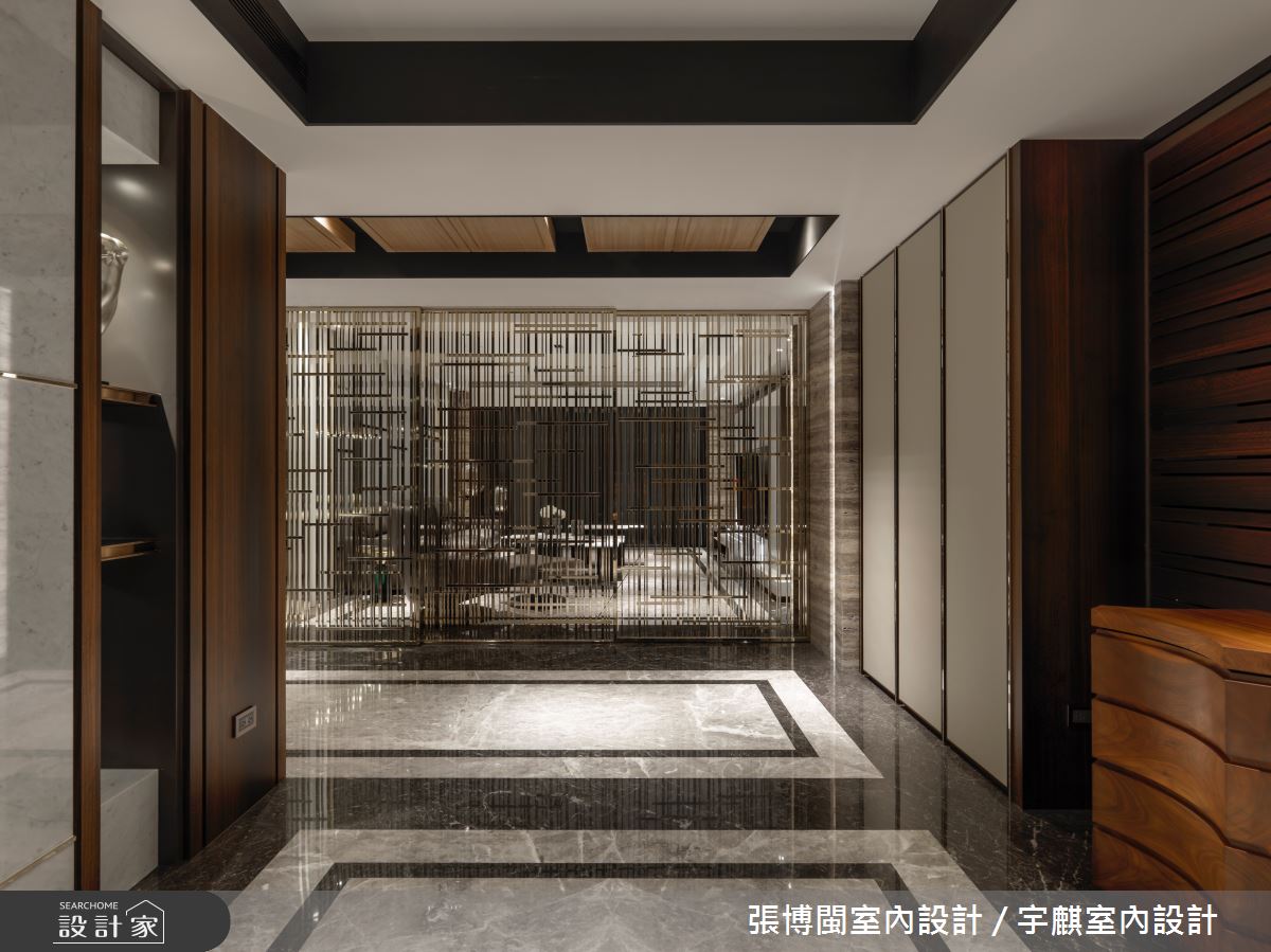 120坪新成屋(5年以下)＿奢華風玄關案例圖片＿張博閩室內設計 / 宇麒室內設計＿張博閩_06之1
