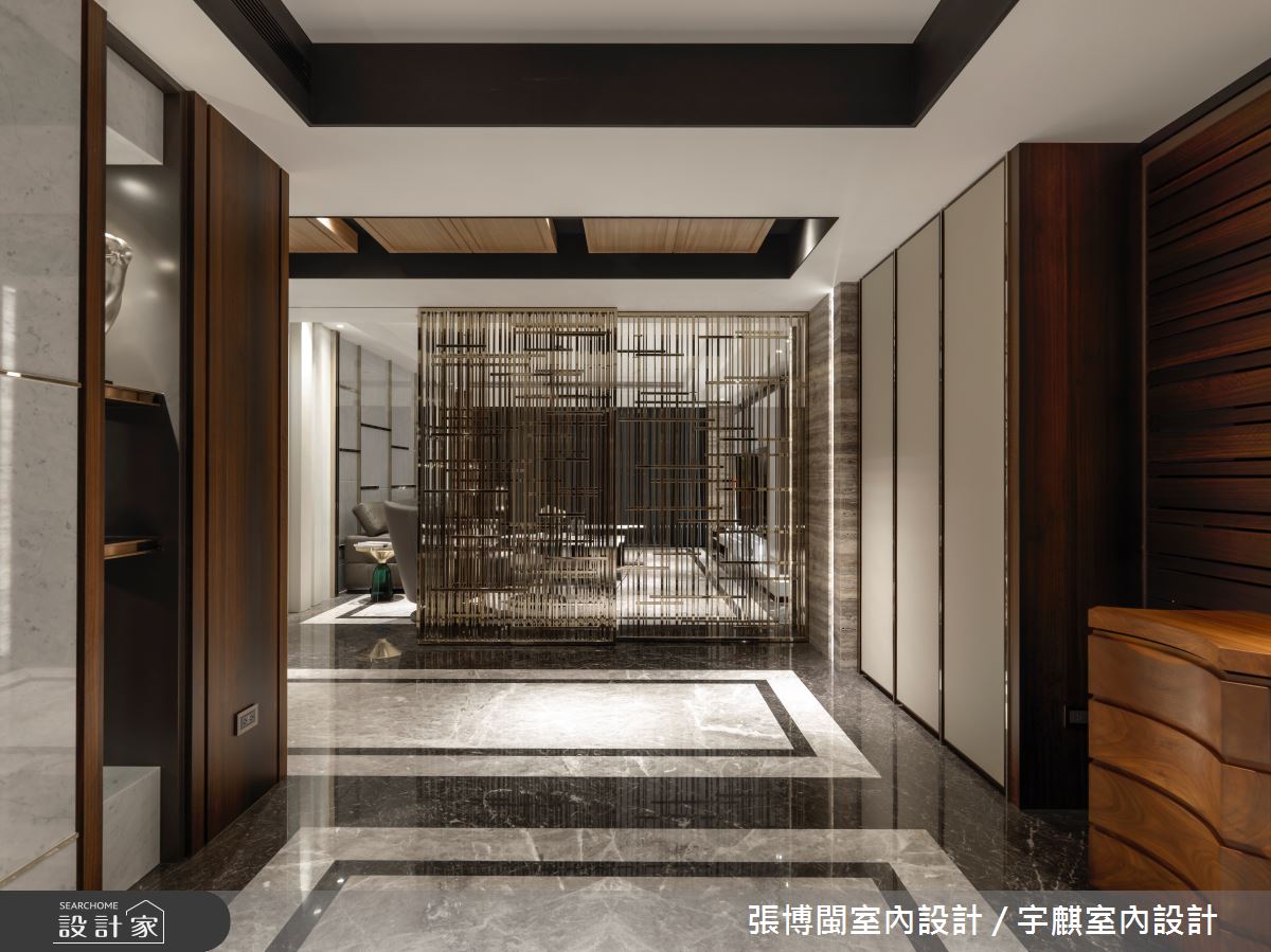120坪新成屋(5年以下)＿奢華風玄關案例圖片＿張博閩室內設計 / 宇麒室內設計＿張博閩_06之2