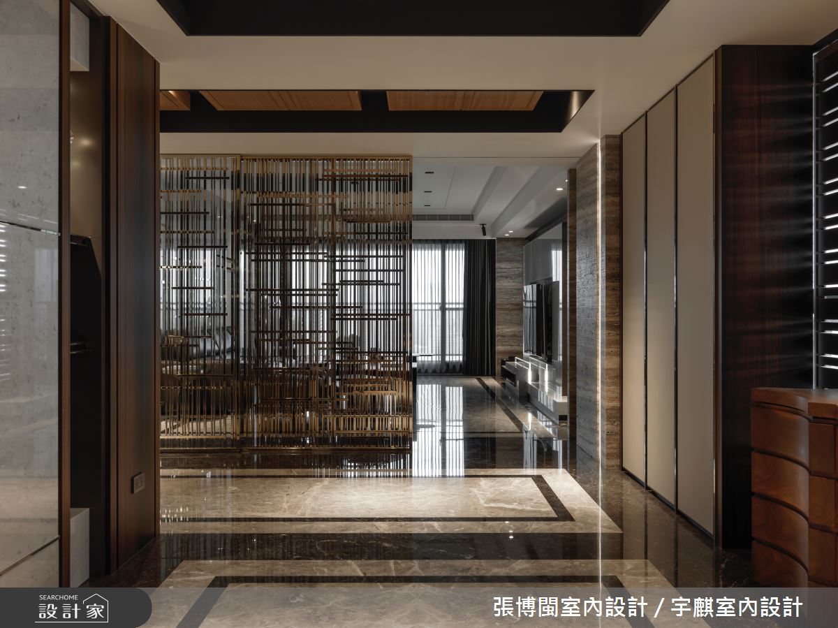 120坪新成屋(5年以下)＿奢華風玄關案例圖片＿張博閩室內設計 / 宇麒室內設計＿張博閩_06之3