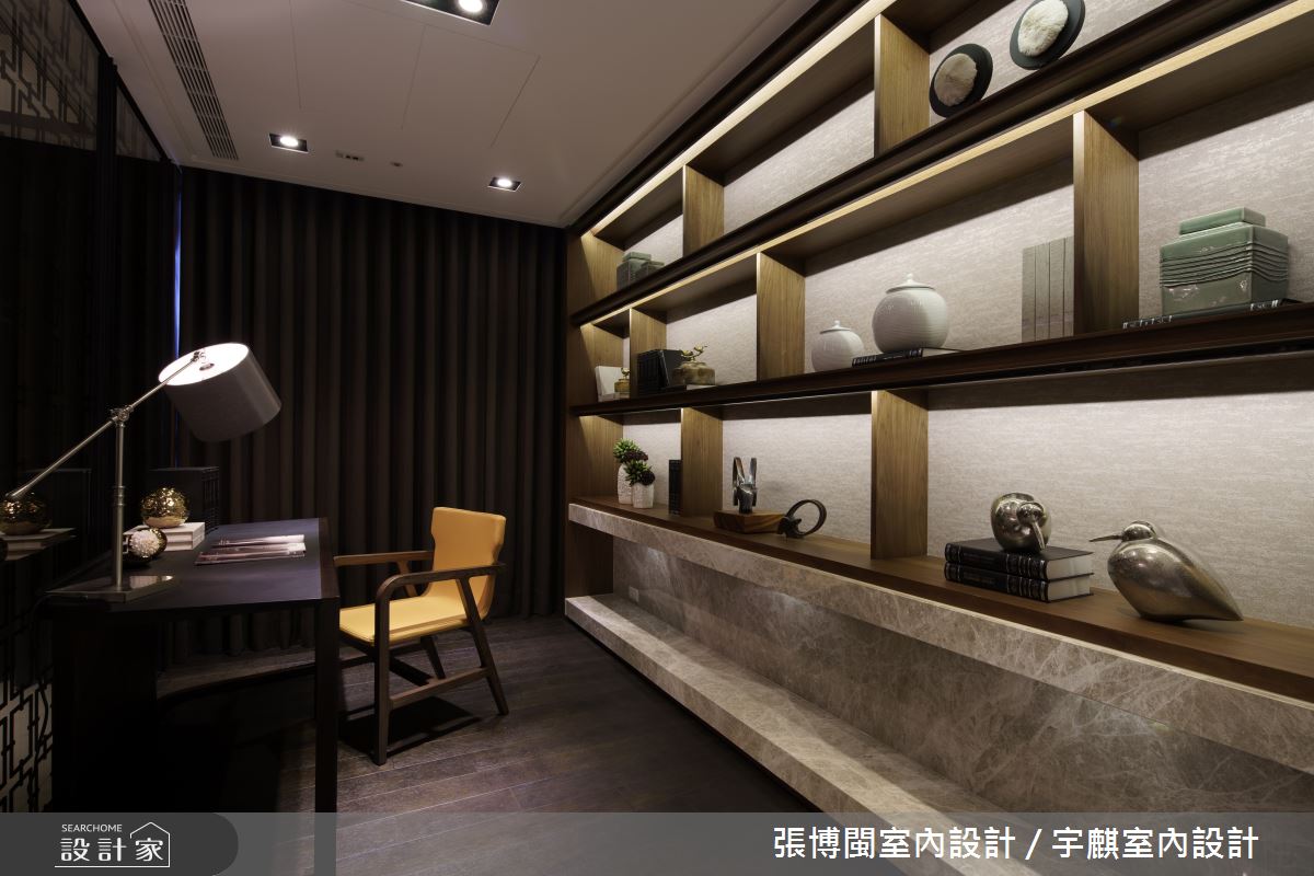 65坪新成屋(5年以下)＿現代風書房案例圖片＿張博閩室內設計 / 宇麒室內設計＿張博閩_07之11