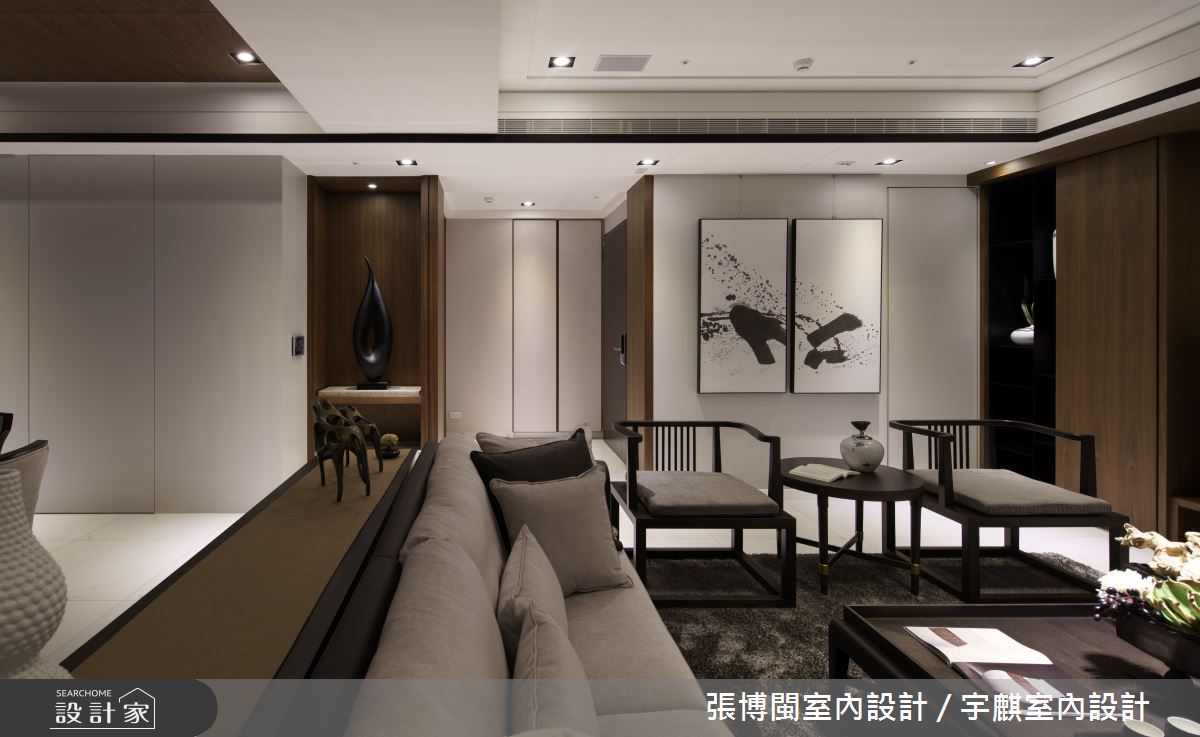 65坪新成屋(5年以下)＿現代風客廳案例圖片＿張博閩室內設計 / 宇麒室內設計＿張博閩_07之5