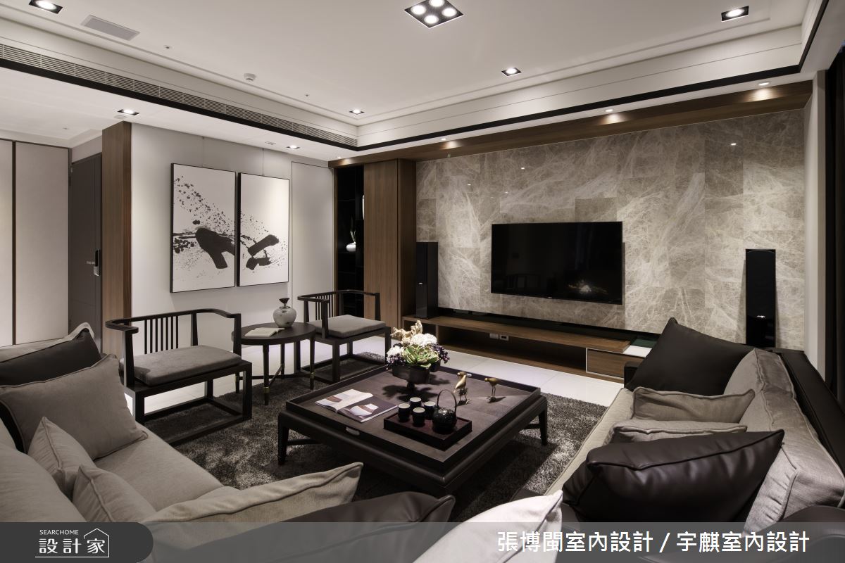 65坪新成屋(5年以下)＿現代風客廳案例圖片＿張博閩室內設計 / 宇麒室內設計＿張博閩_07之3