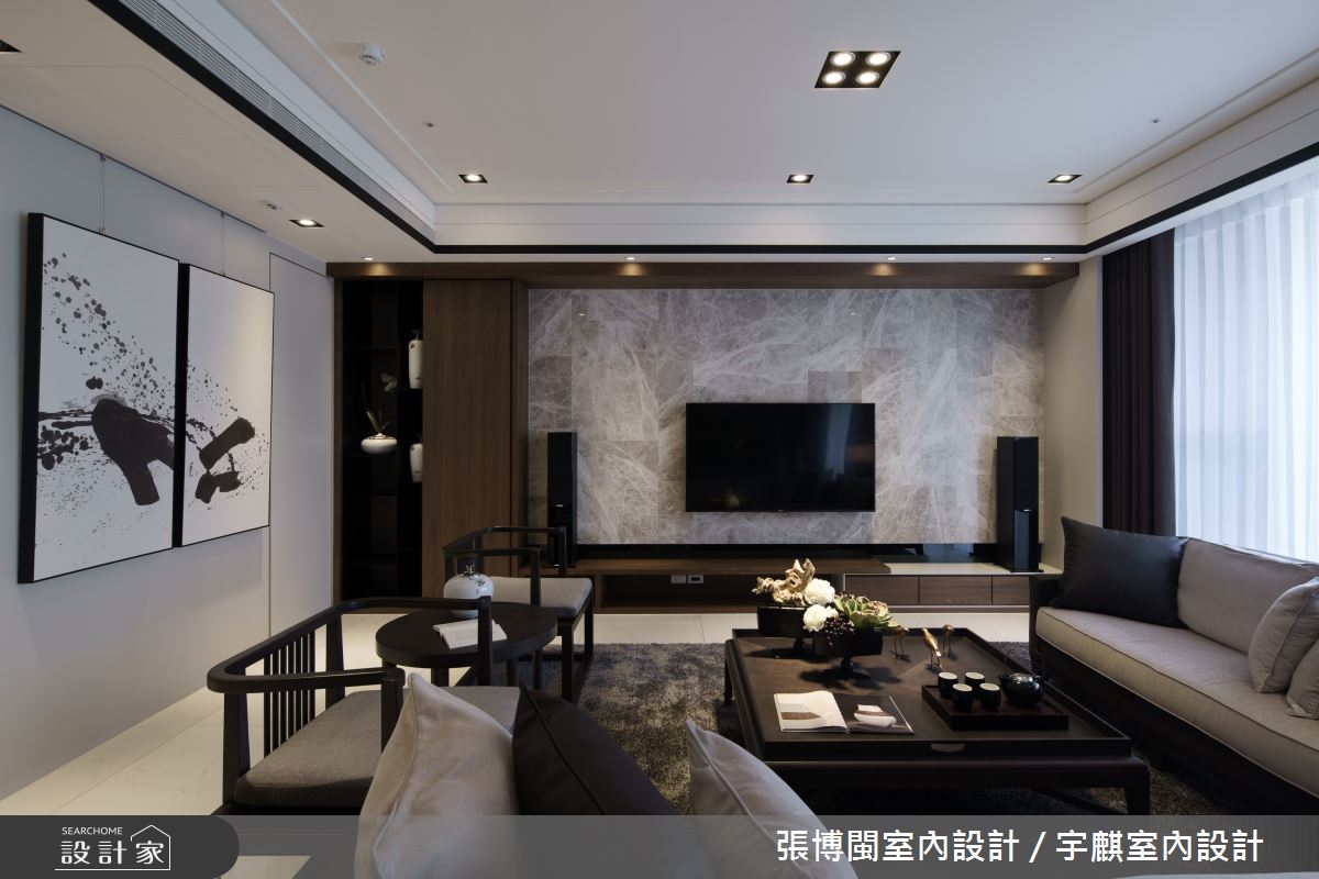 65坪新成屋(5年以下)＿現代風客廳案例圖片＿張博閩室內設計 / 宇麒室內設計＿張博閩_07之2