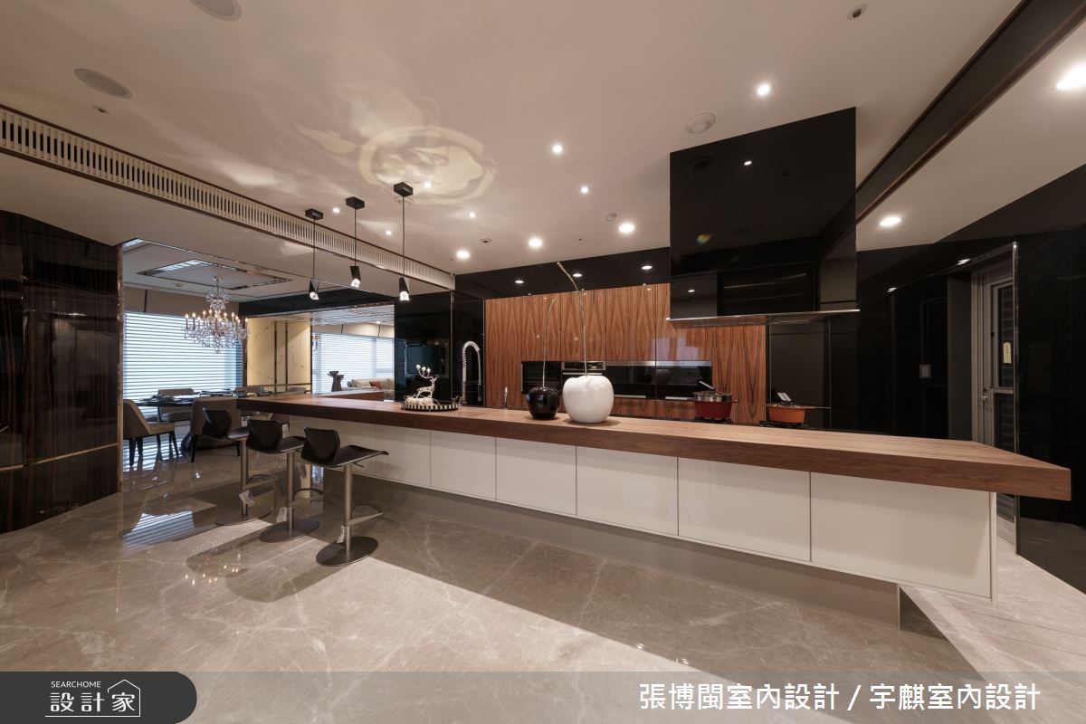 70坪新成屋(5年以下)＿奢華風吧檯中島案例圖片＿張博閩室內設計 / 宇麒室內設計＿張博閩_08之9