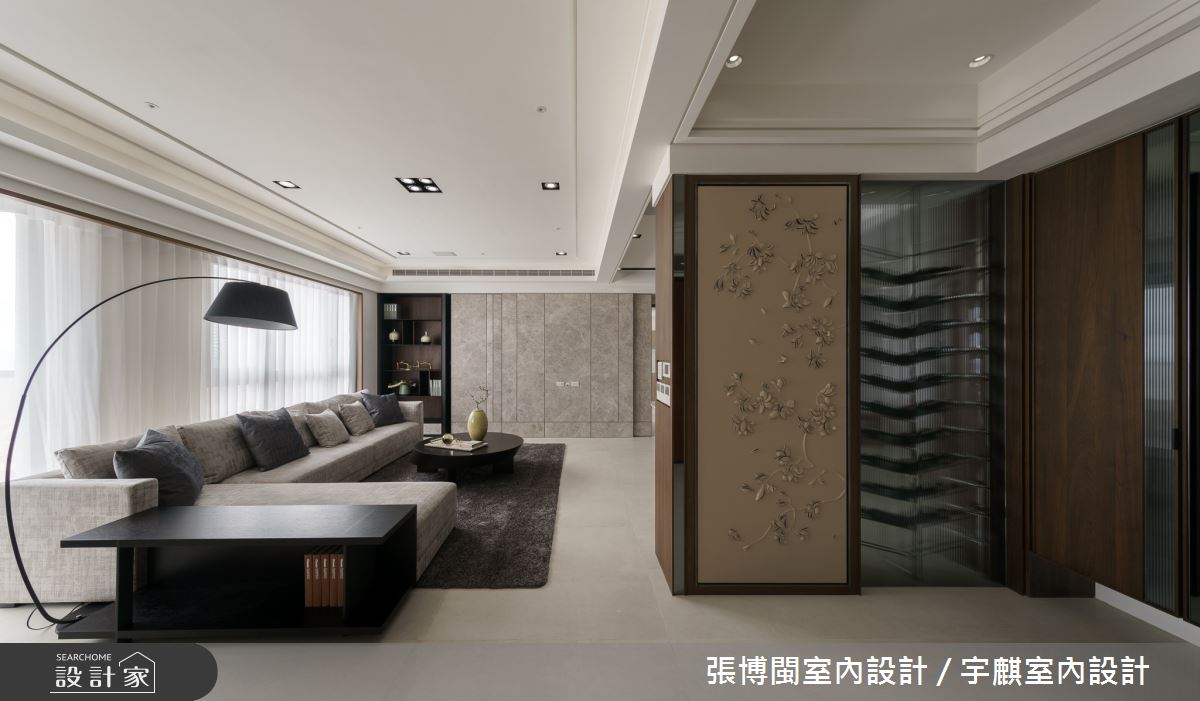 50坪新成屋(5年以下)＿新中式風客廳案例圖片＿張博閩室內設計 / 宇麒室內設計＿張博閩_09之2