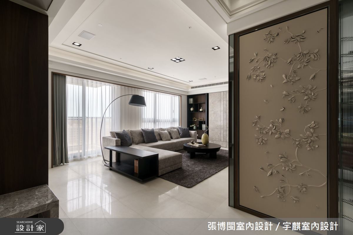 50坪新成屋(5年以下)＿新中式風客廳案例圖片＿張博閩室內設計 / 宇麒室內設計＿張博閩_09之1