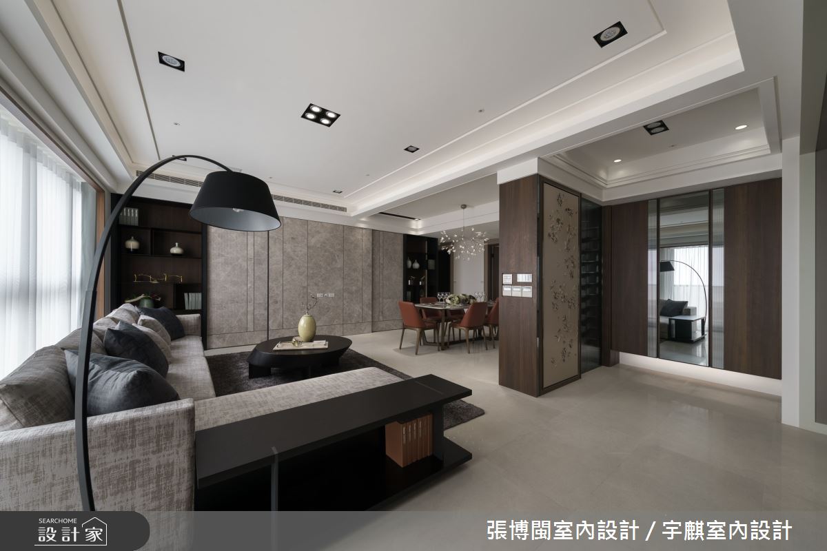 50坪新成屋(5年以下)＿新中式風客廳案例圖片＿張博閩室內設計 / 宇麒室內設計＿張博閩_09之3