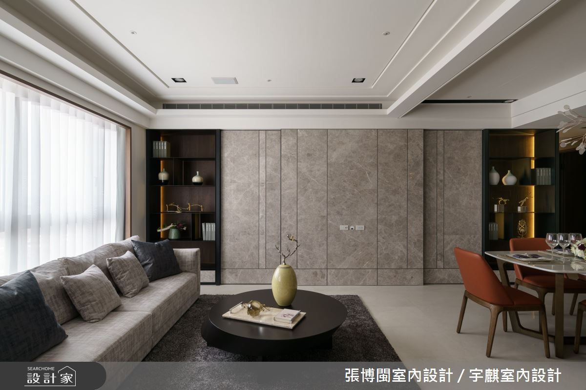 50坪新成屋(5年以下)＿新中式風客廳案例圖片＿張博閩室內設計 / 宇麒室內設計＿張博閩_09之5