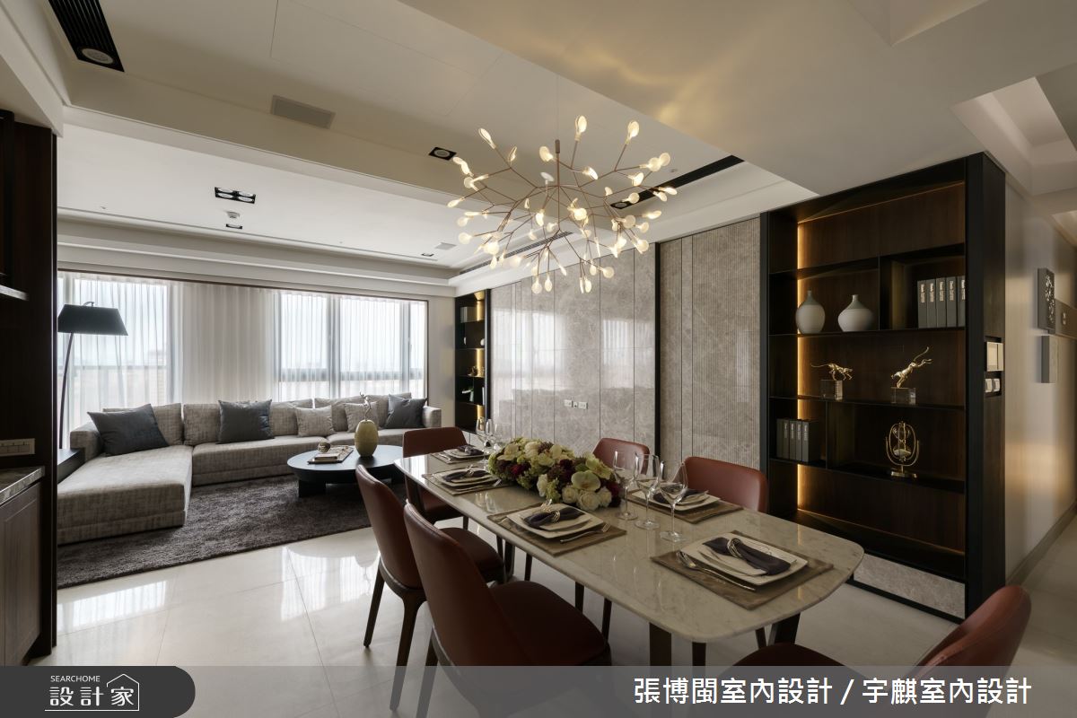 50坪新成屋(5年以下)＿新中式風餐廳案例圖片＿張博閩室內設計 / 宇麒室內設計＿張博閩_09之10