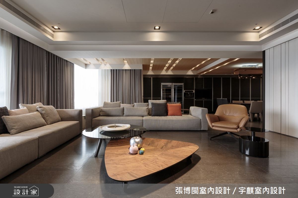 120坪新成屋(5年以下)＿現代風客廳案例圖片＿張博閩室內設計 / 宇麒室內設計＿張博閩_11之6