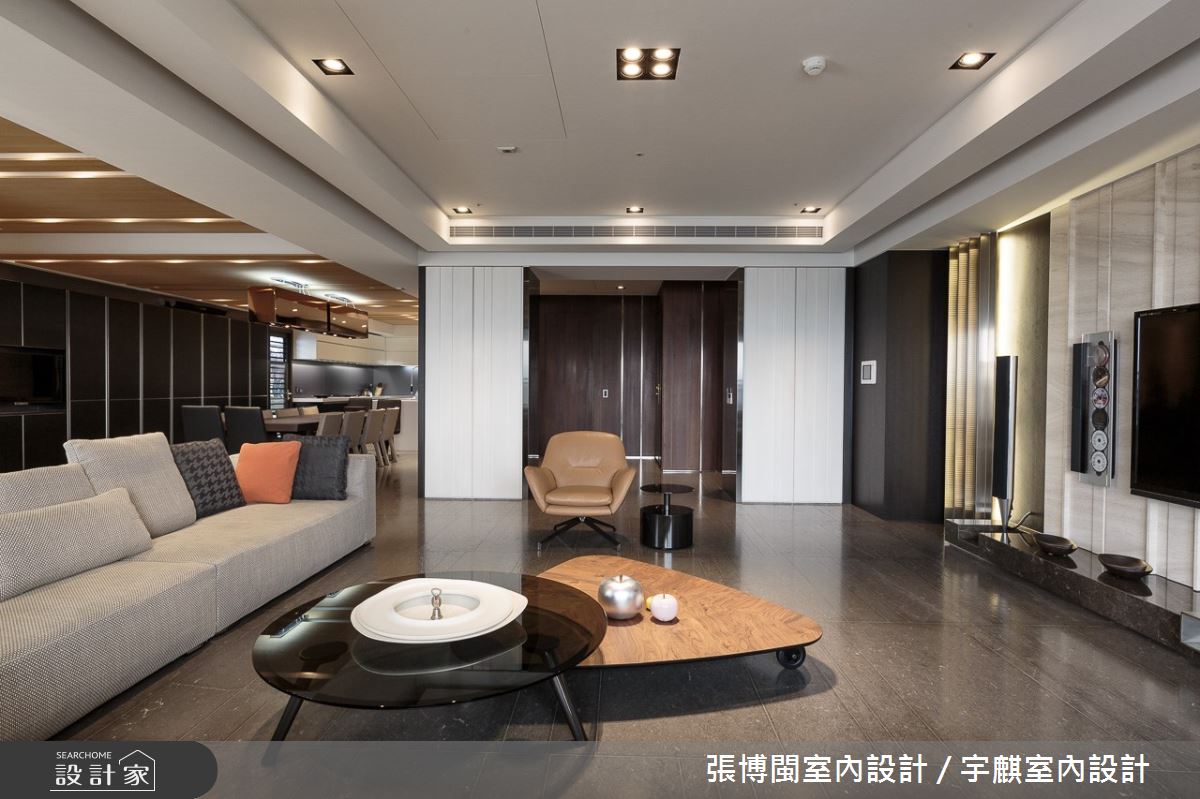 120坪新成屋(5年以下)＿現代風客廳案例圖片＿張博閩室內設計 / 宇麒室內設計＿張博閩_11之7