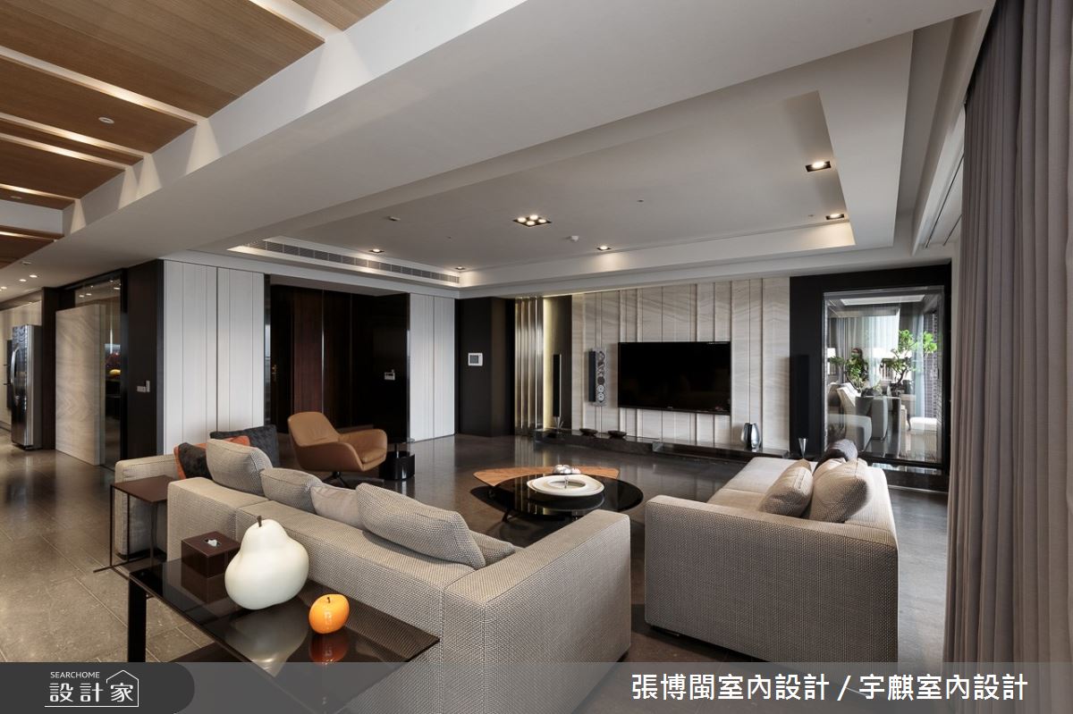 120坪新成屋(5年以下)＿現代風客廳案例圖片＿張博閩室內設計 / 宇麒室內設計＿張博閩_11之8