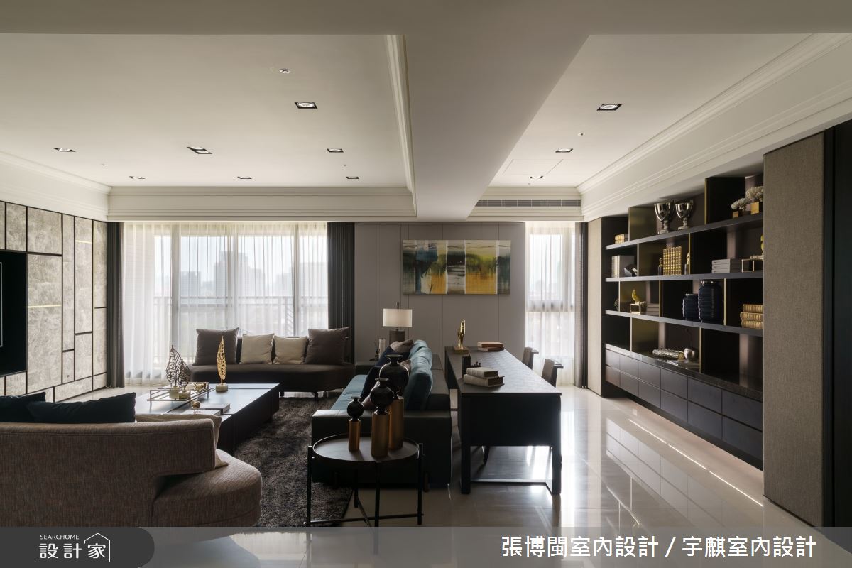 70坪新成屋(5年以下)＿人文禪風書房案例圖片＿張博閩室內設計 / 宇麒室內設計＿張博閩_12之3