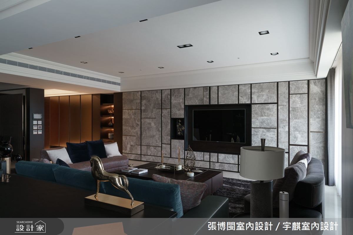 70坪新成屋(5年以下)＿人文禪風客廳案例圖片＿張博閩室內設計 / 宇麒室內設計＿張博閩_12之4