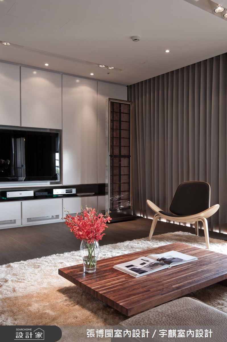 46坪新成屋(5年以下)＿現代風客廳案例圖片＿張博閩室內設計 / 宇麒室內設計＿張博閩_14之2