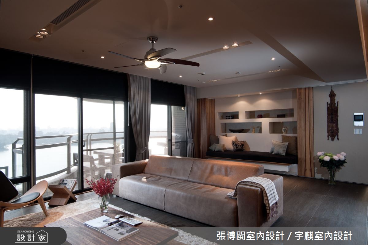 46坪新成屋(5年以下)＿現代風客廳案例圖片＿張博閩室內設計 / 宇麒室內設計＿張博閩_14之4