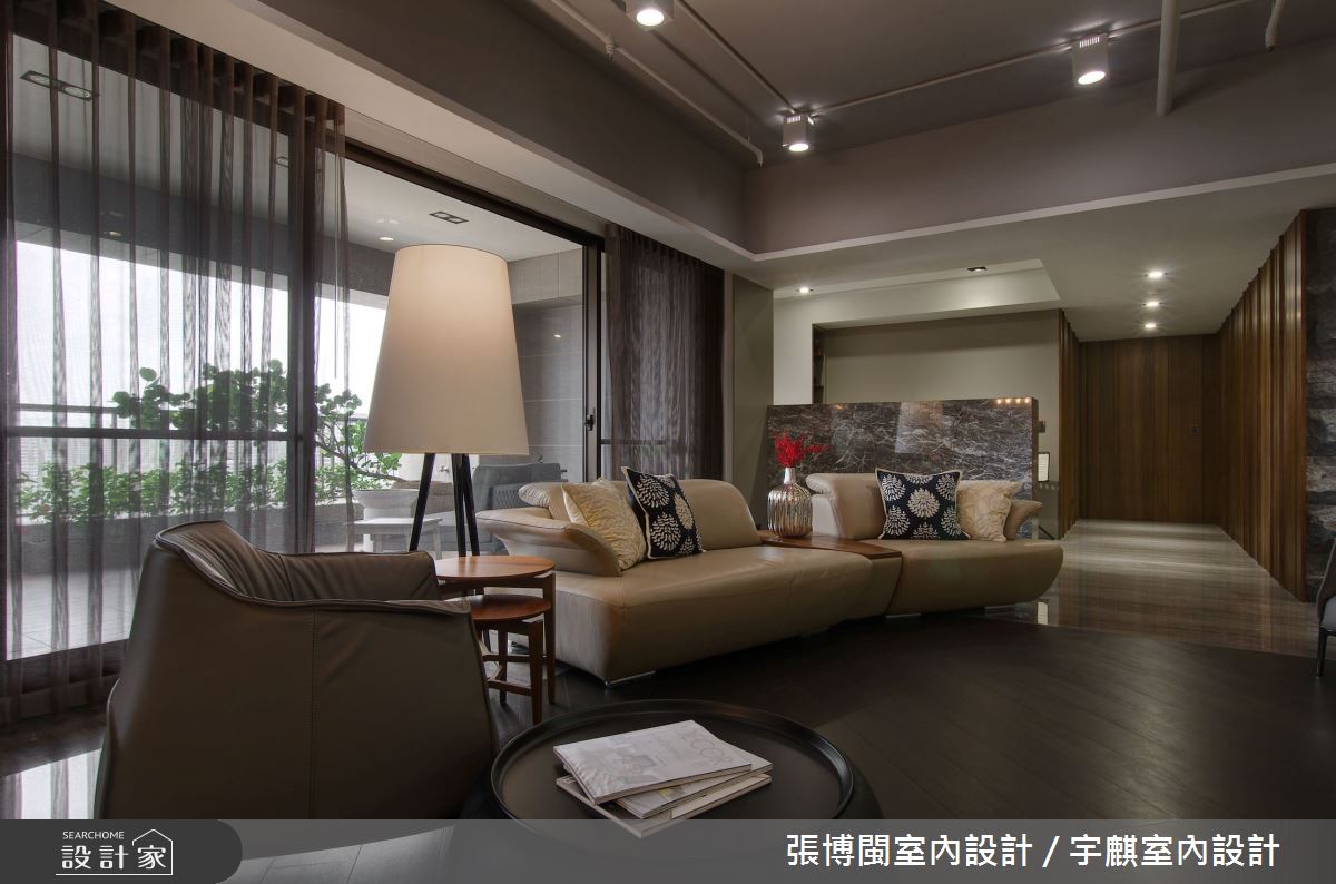 88坪新成屋(5年以下)＿簡約風客廳案例圖片＿張博閩室內設計 / 宇麒室內設計＿張博閩_15之11