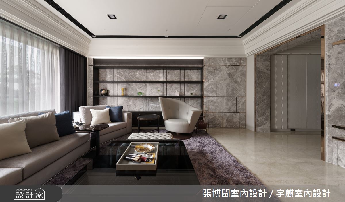 65坪新成屋(5年以下)＿現代風客廳案例圖片＿張博閩室內設計 / 宇麒室內設計＿張博閩_16之2