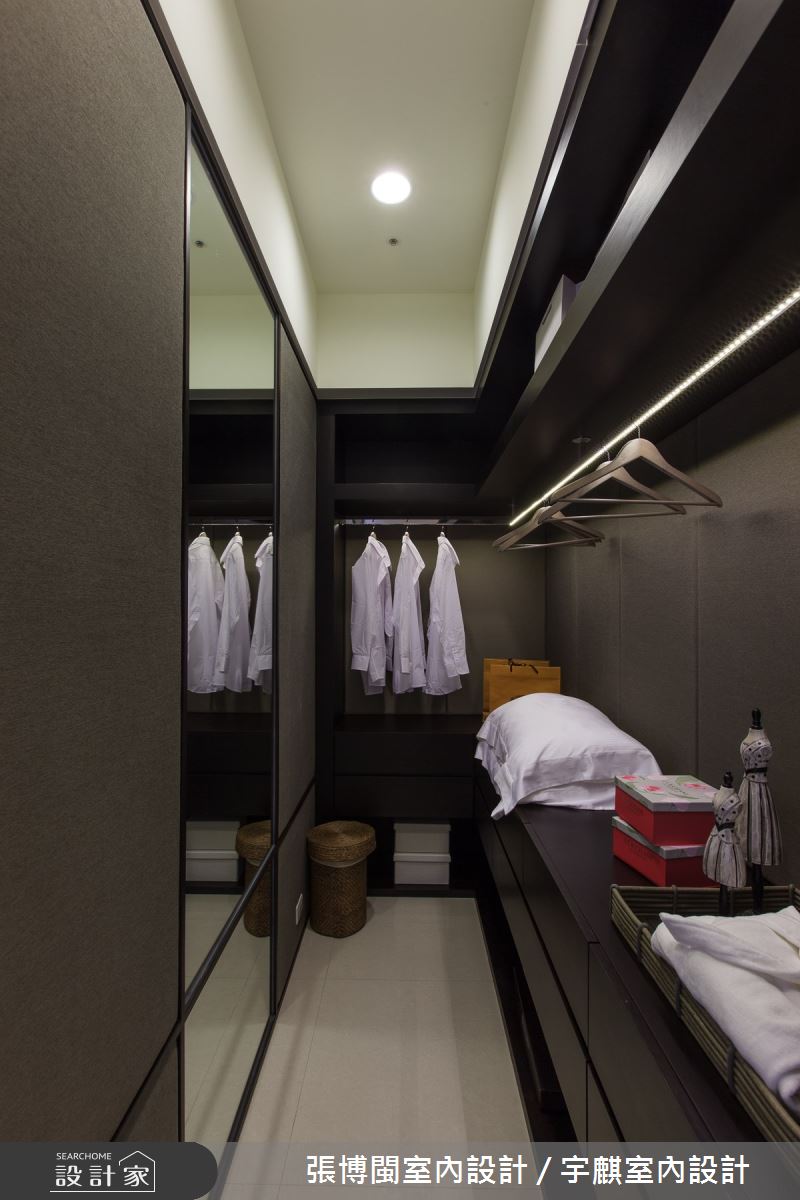 50坪新成屋(5年以下)＿奢華風更衣間案例圖片＿張博閩室內設計 / 宇麒室內設計＿張博閩_17之14