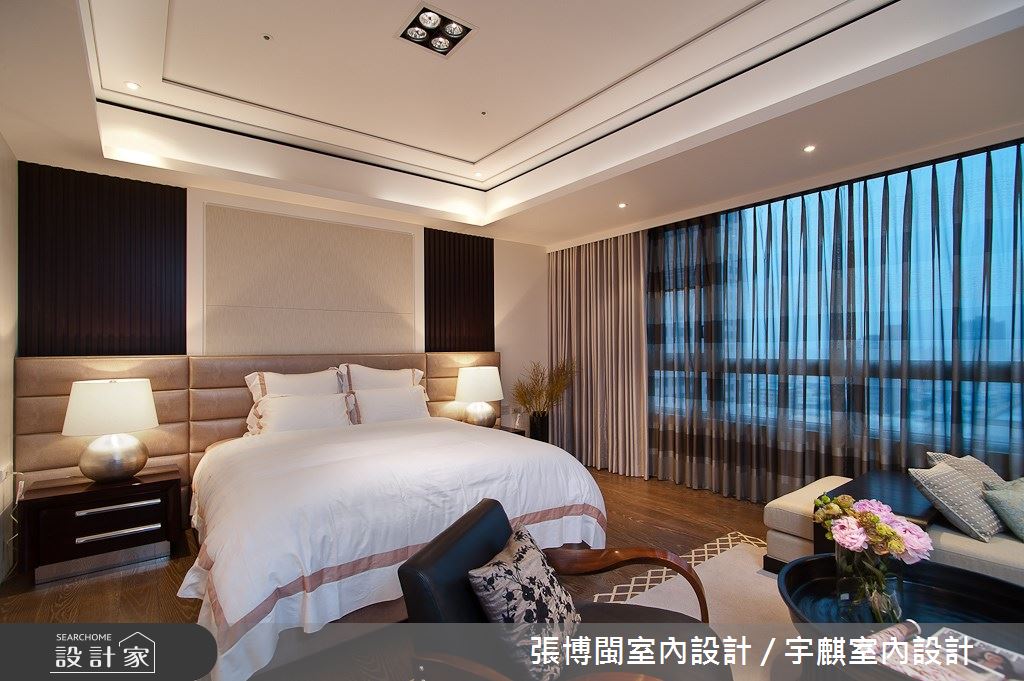 77坪新成屋(5年以下)＿奢華風臥室案例圖片＿張博閩室內設計 / 宇麒室內設計＿張博閩_18之21