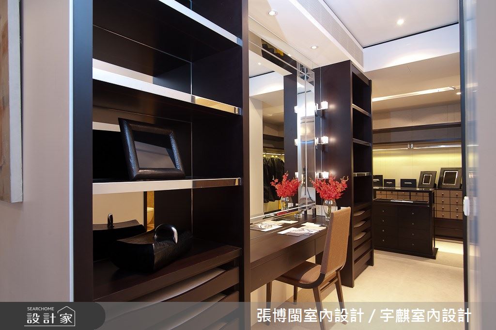 77坪新成屋(5年以下)＿奢華風更衣間案例圖片＿張博閩室內設計 / 宇麒室內設計＿張博閩_18之24