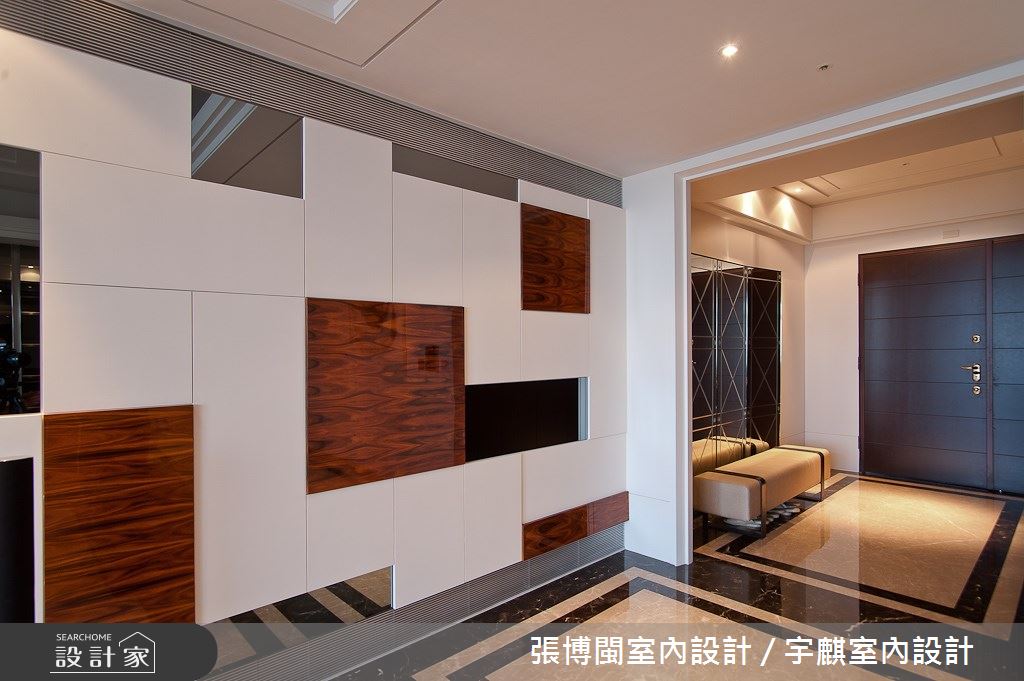 77坪新成屋(5年以下)＿奢華風玄關案例圖片＿張博閩室內設計 / 宇麒室內設計＿張博閩_18之2