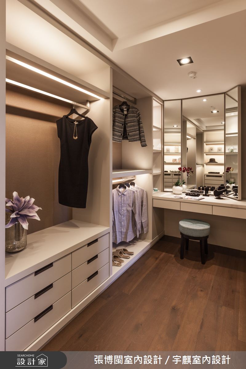 52坪新成屋(5年以下)＿新中式風更衣間案例圖片＿張博閩室內設計 / 宇麒室內設計＿張博閩_19之14
