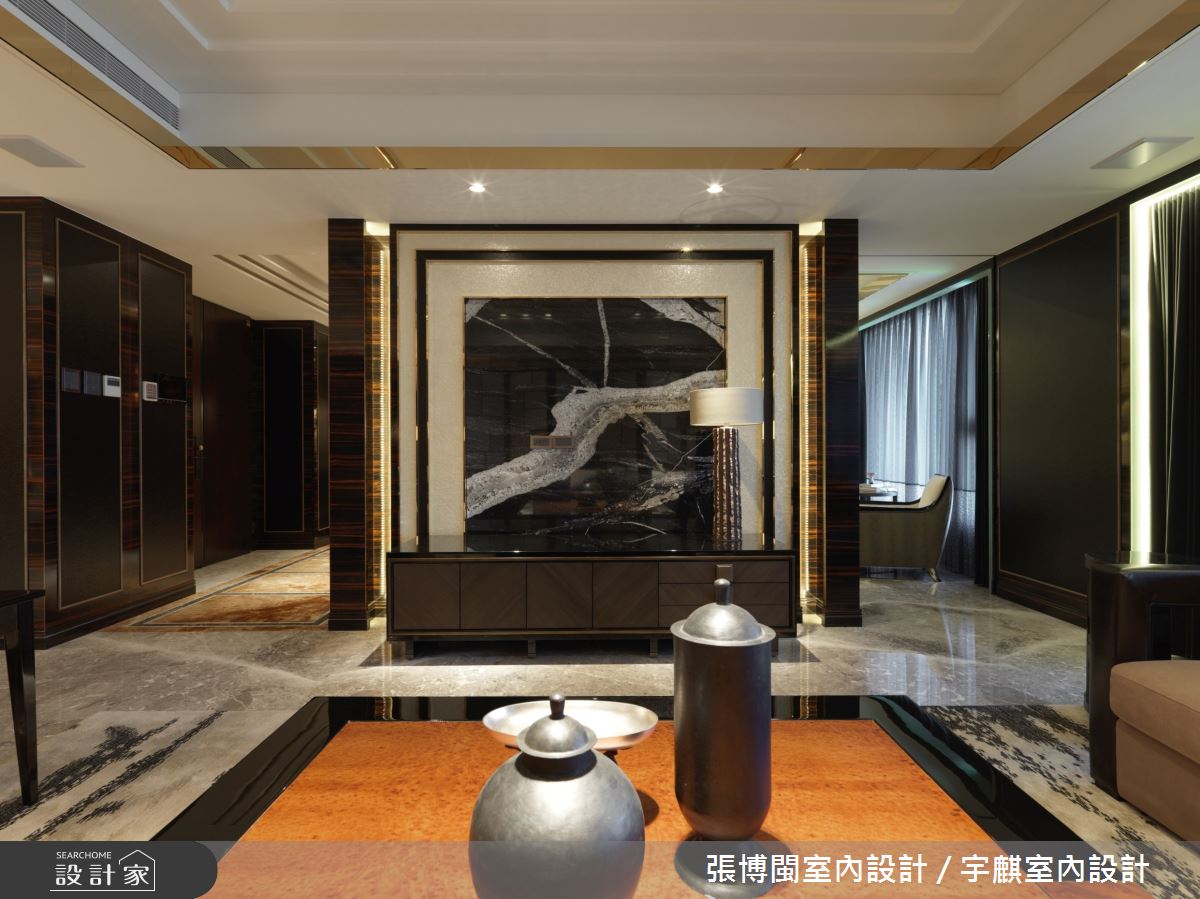 84坪新成屋(5年以下)＿奢華風客廳案例圖片＿張博閩室內設計 / 宇麒室內設計＿張博閩_20之3