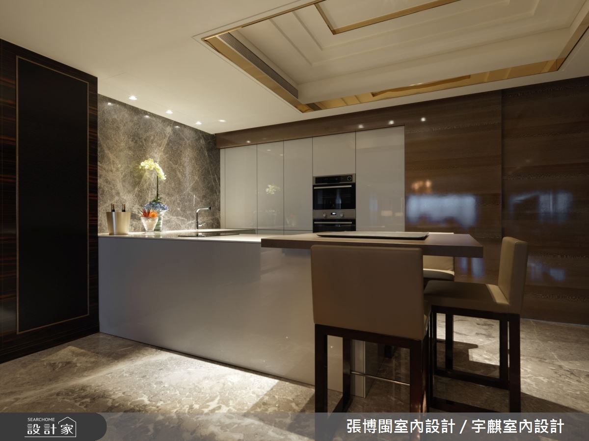 84坪新成屋(5年以下)＿奢華風吧檯案例圖片＿張博閩室內設計 / 宇麒室內設計＿張博閩_20之10