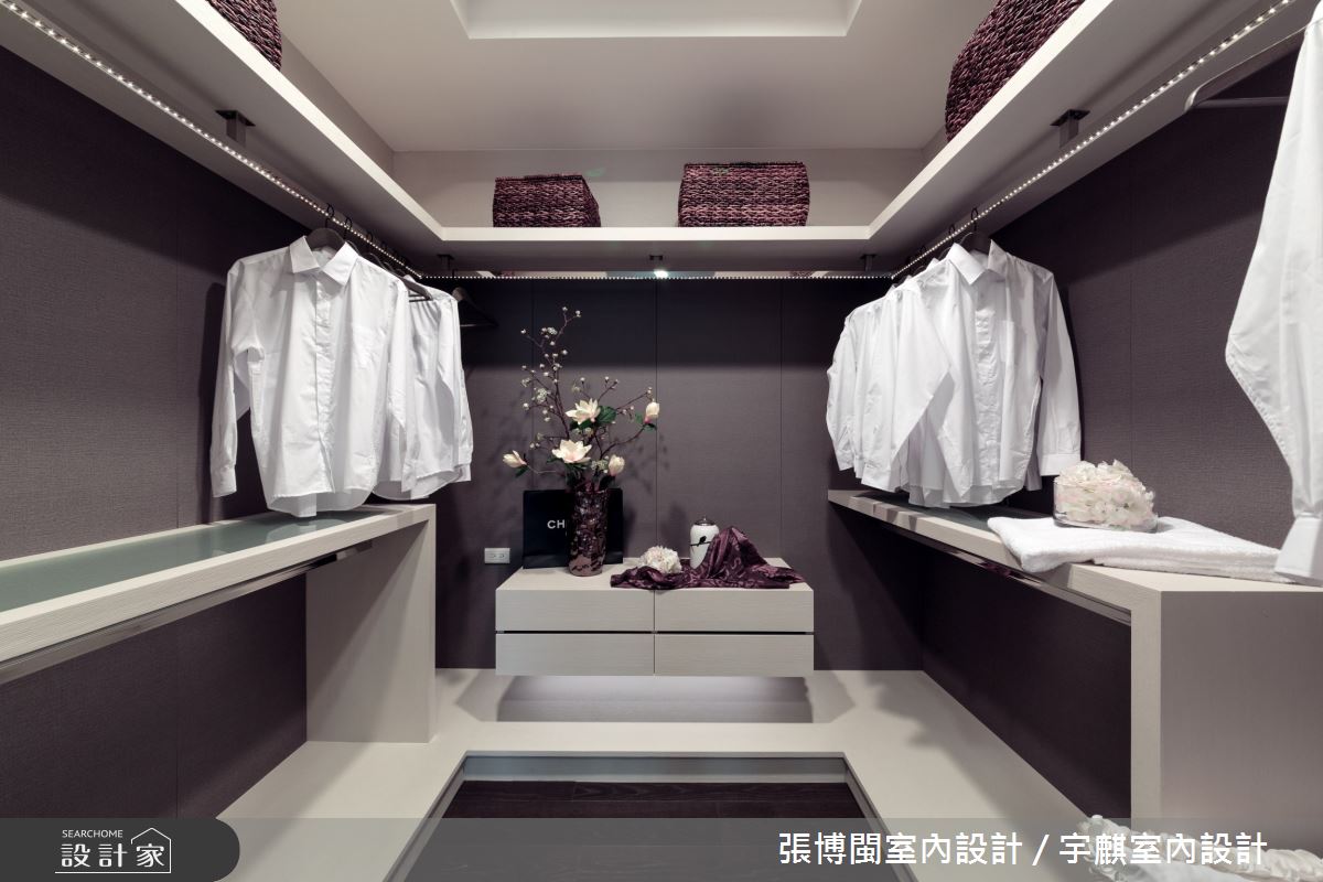 70坪新成屋(5年以下)＿現代風更衣間案例圖片＿張博閩室內設計 / 宇麒室內設計＿張博閩_21之16