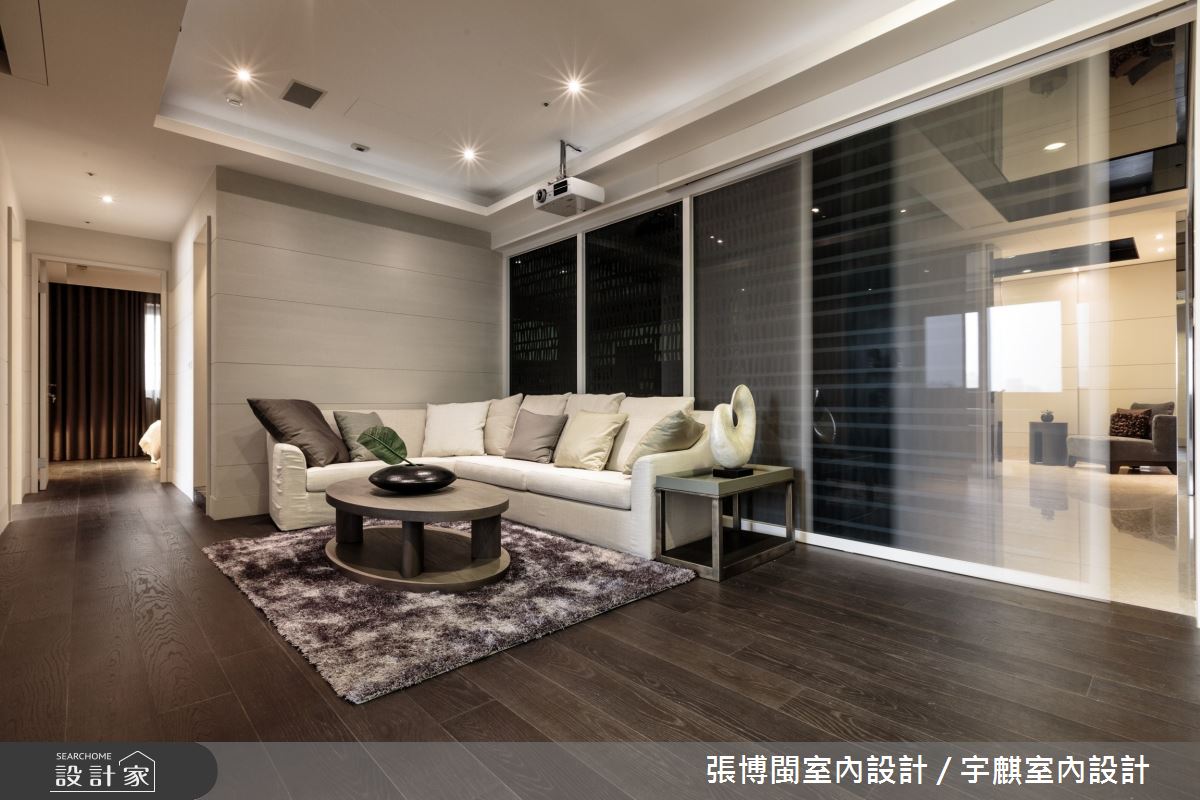 70坪新成屋(5年以下)＿現代風客廳案例圖片＿張博閩室內設計 / 宇麒室內設計＿張博閩_21之10