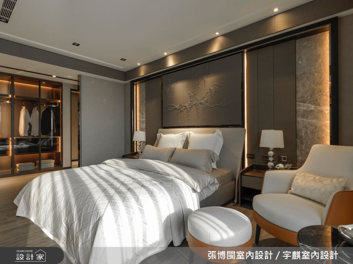 80坪新成屋(5年以下)＿現代風臥室案例圖片＿張博閩室內設計 / 宇麒室內設計＿張博閩_22之22