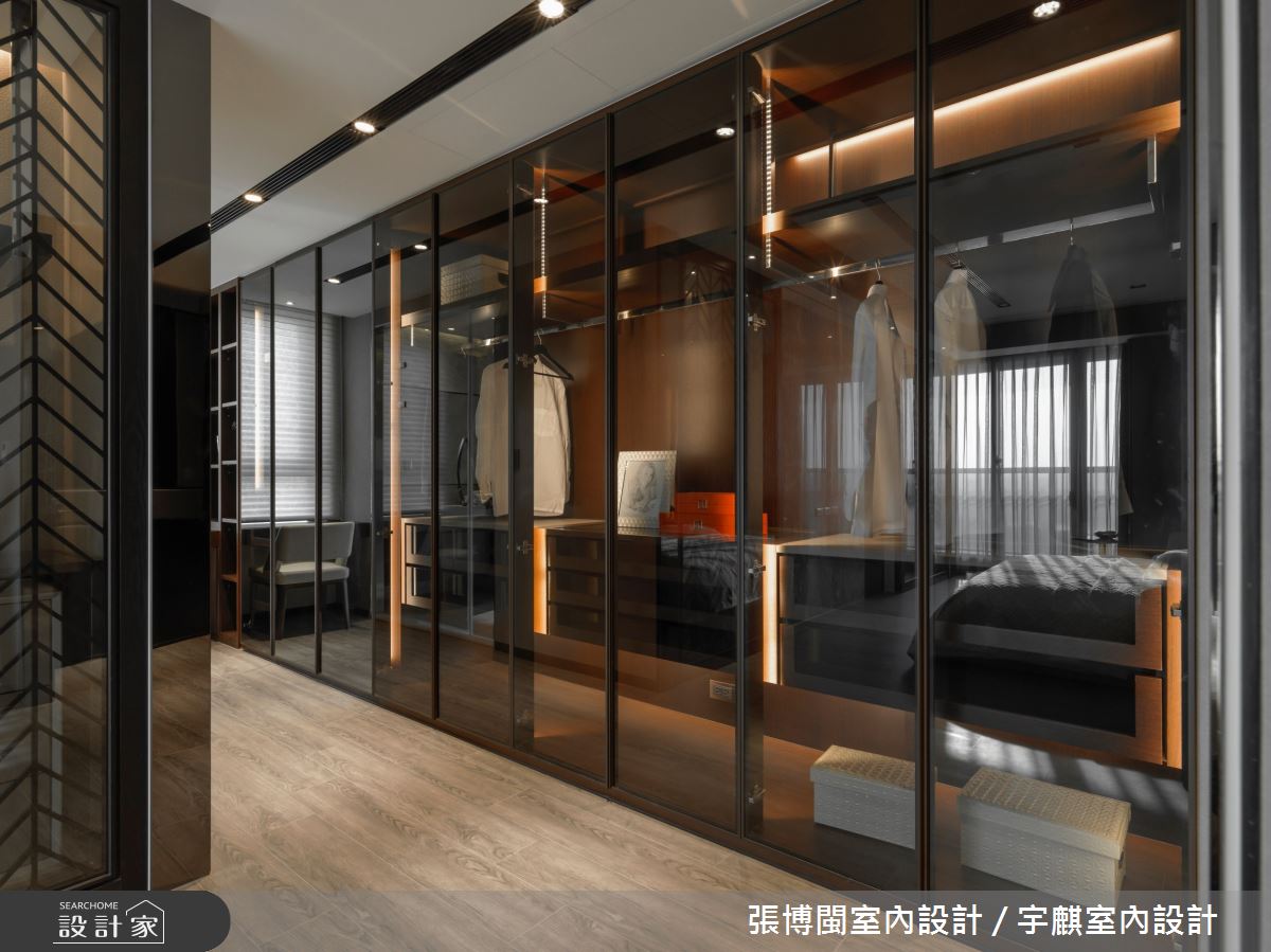 80坪新成屋(5年以下)＿現代風更衣間案例圖片＿張博閩室內設計 / 宇麒室內設計＿張博閩_22之24