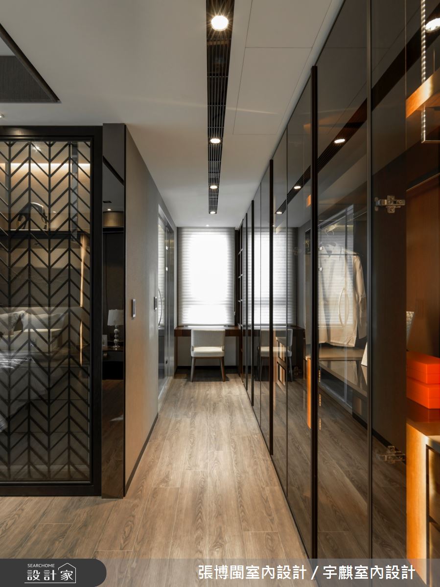 80坪新成屋(5年以下)＿現代風更衣間案例圖片＿張博閩室內設計 / 宇麒室內設計＿張博閩_22之23