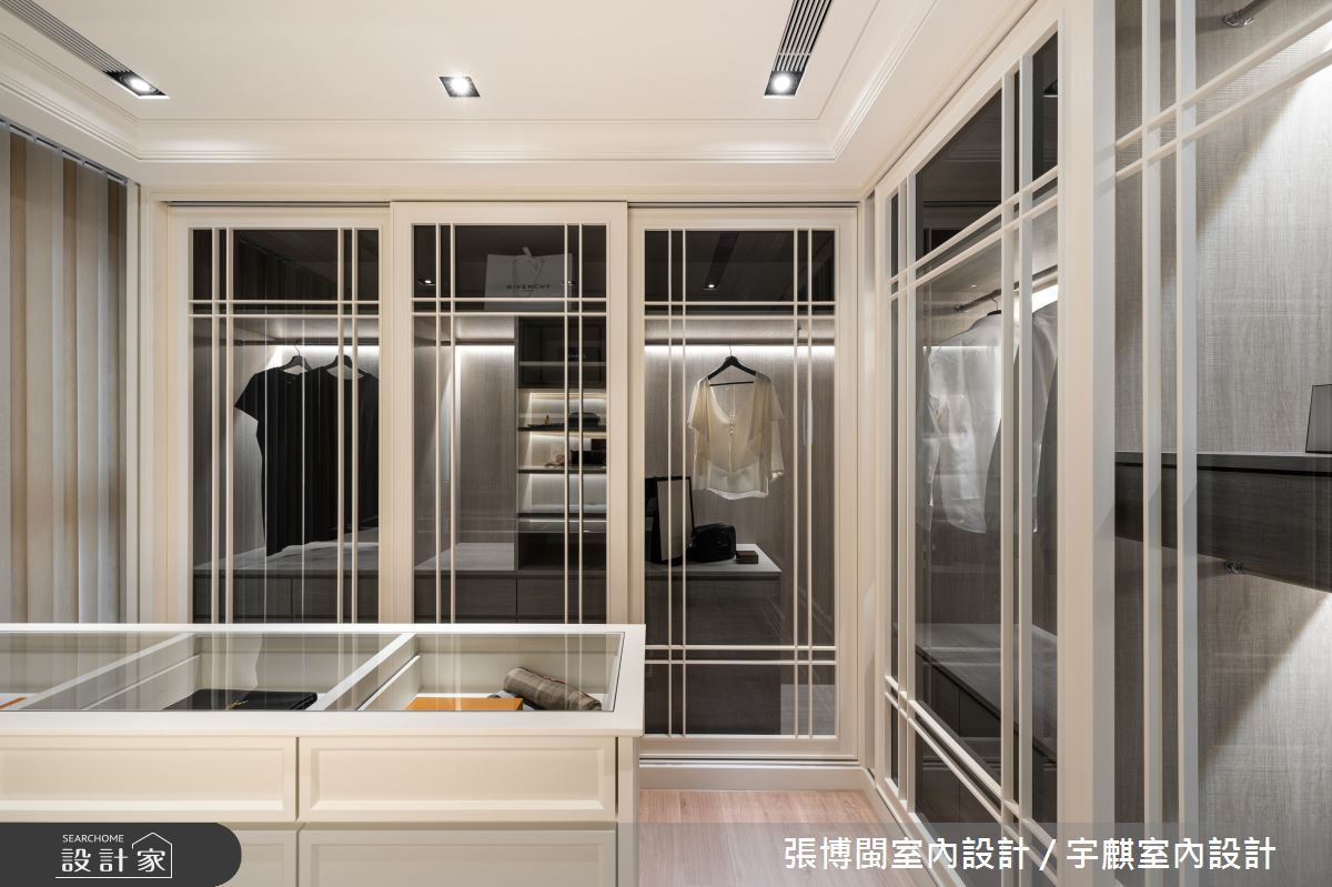 46坪新成屋(5年以下)＿奢華風更衣間案例圖片＿張博閩室內設計 / 宇麒室內設計＿張博閩_23之20