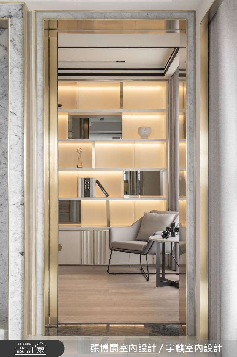 46坪新成屋(5年以下)＿奢華風書房案例圖片＿張博閩室內設計 / 宇麒室內設計＿張博閩_23之11