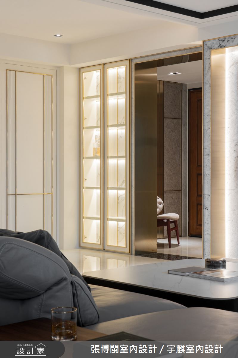 46坪新成屋(5年以下)＿奢華風玄關案例圖片＿張博閩室內設計 / 宇麒室內設計＿張博閩_23之5