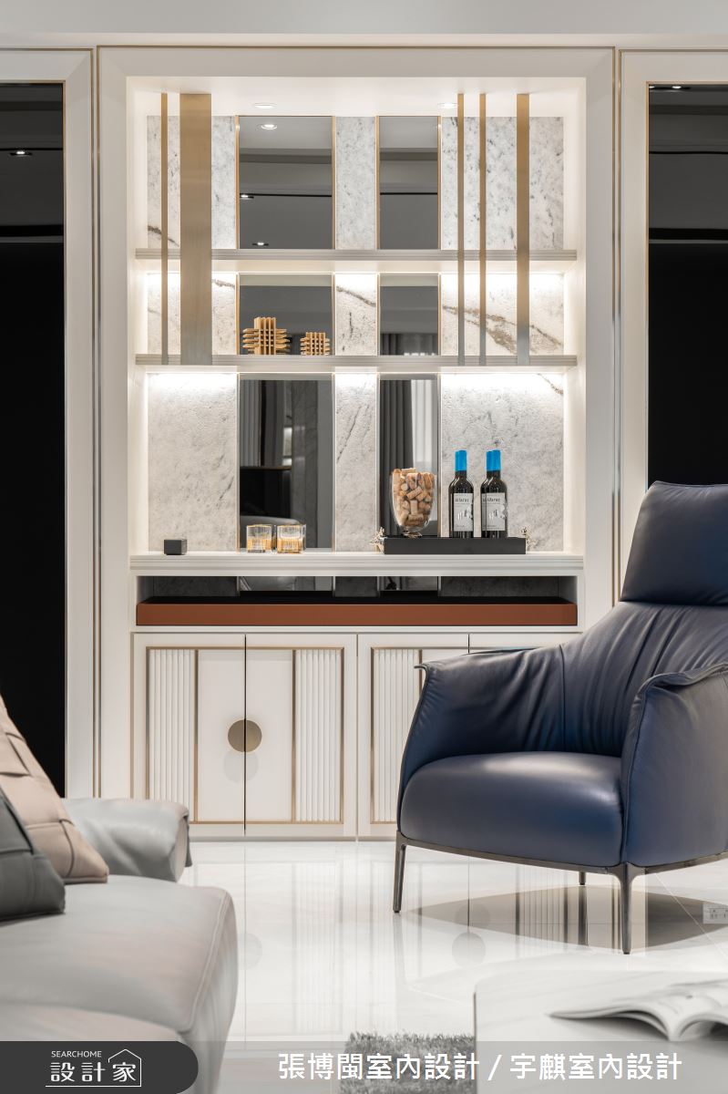 46坪新成屋(5年以下)＿奢華風客廳案例圖片＿張博閩室內設計 / 宇麒室內設計＿張博閩_23之9