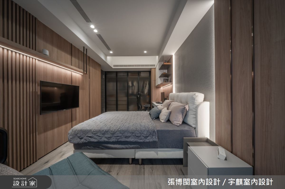 57坪新成屋(5年以下)＿現代風臥室案例圖片＿張博閩室內設計 / 宇麒室內設計＿張博閩_28之16