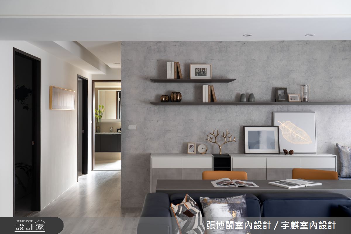 新成屋(5年以下)＿現代風客廳走廊工作區案例圖片＿張博閩室內設計 / 宇麒室內設計＿張博閩_29之8