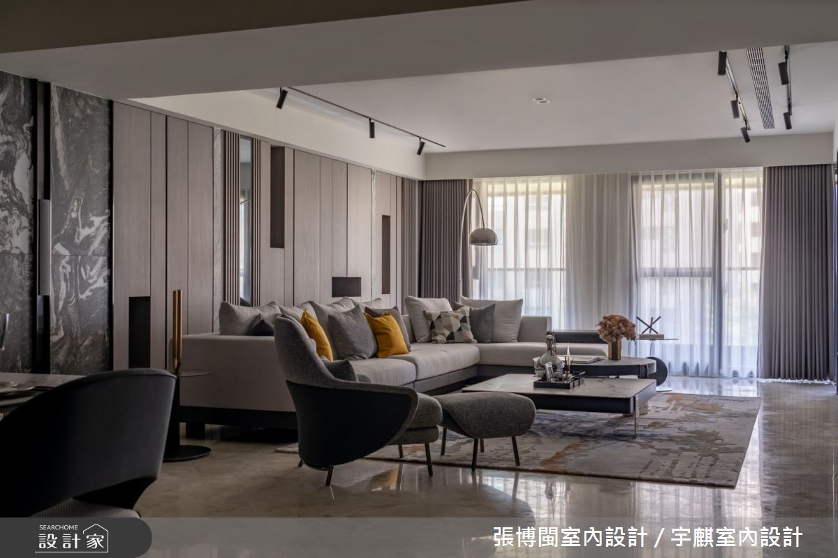 120坪新成屋(5年以下)＿現代風客廳案例圖片＿張博閩室內設計 / 宇麒室內設計＿張博閩_31之3