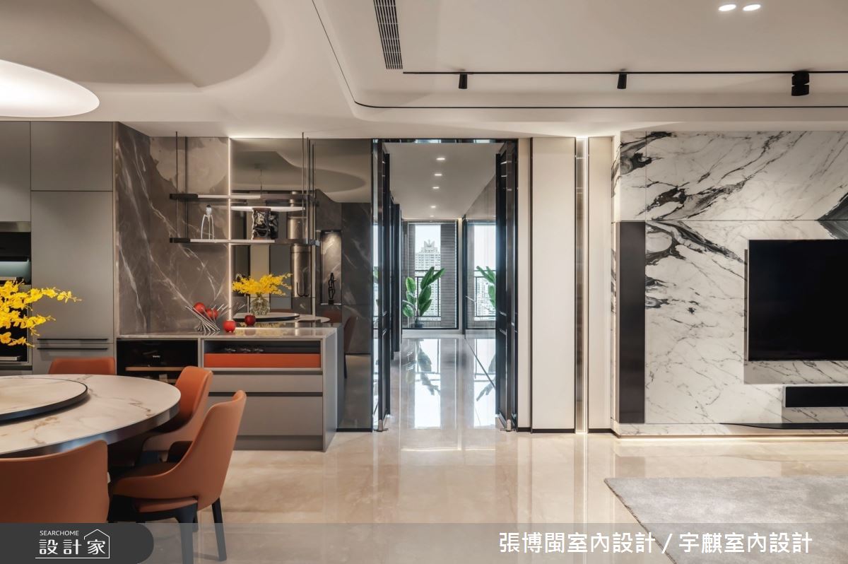 105坪新成屋(5年以下)＿現代風客廳案例圖片＿張博閩室內設計 / 宇麒室內設計＿張博閩_33之11
