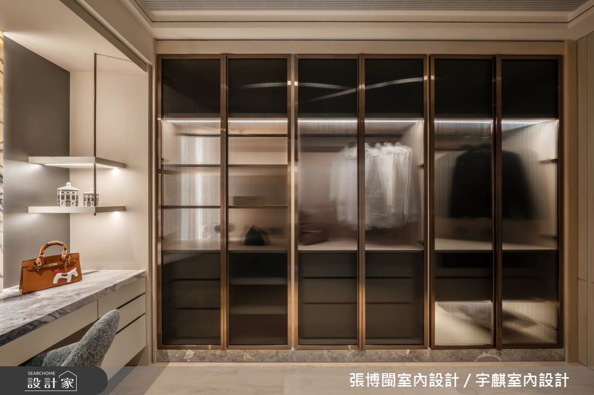 105坪新成屋(5年以下)＿現代風更衣間案例圖片＿張博閩室內設計 / 宇麒室內設計＿張博閩_33之16