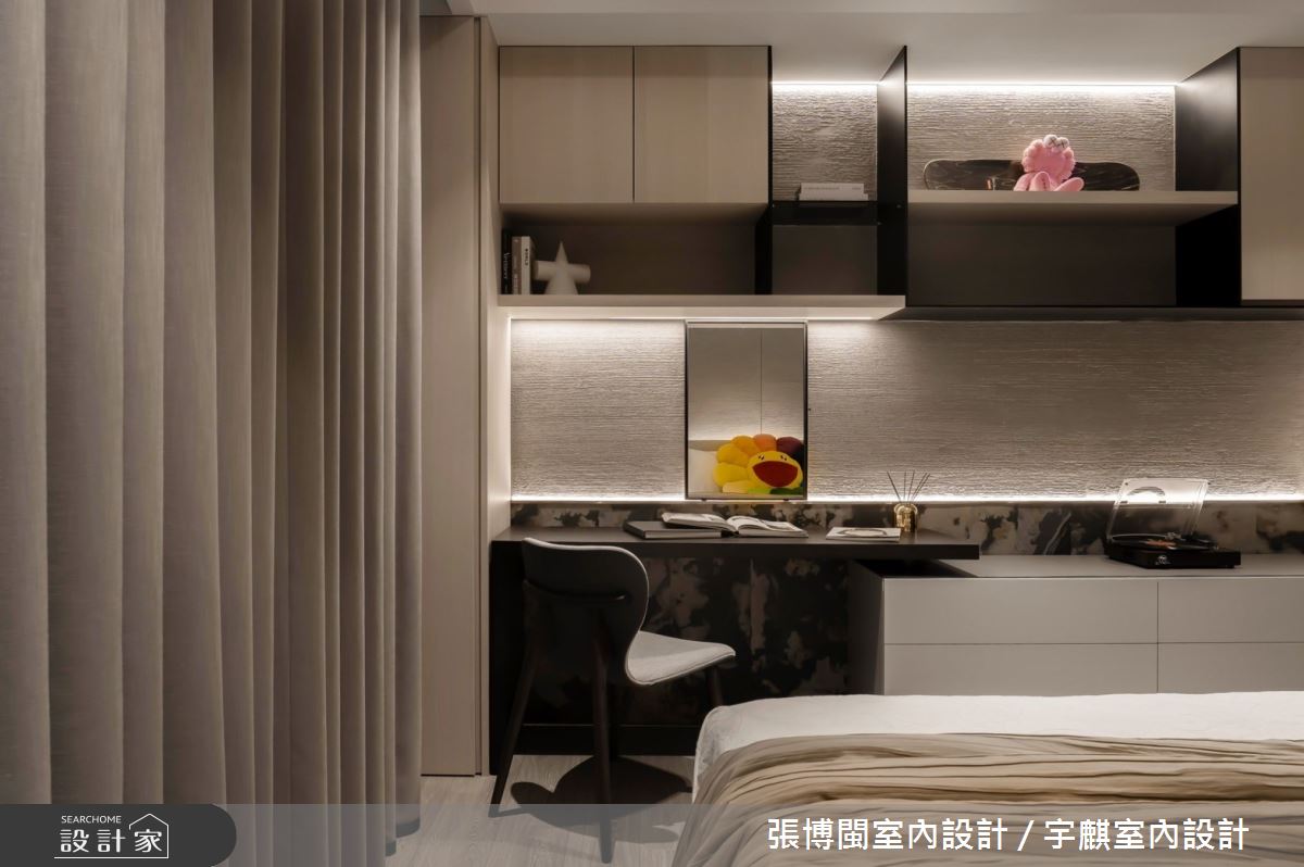 105坪新成屋(5年以下)＿現代風臥室案例圖片＿張博閩室內設計 / 宇麒室內設計＿張博閩_33之20