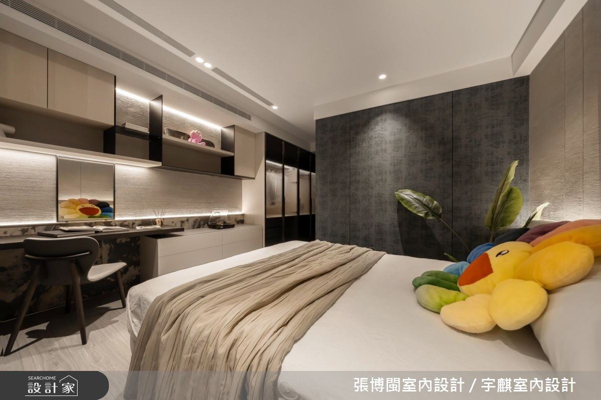 105坪新成屋(5年以下)＿現代風臥室案例圖片＿張博閩室內設計 / 宇麒室內設計＿張博閩_33之21