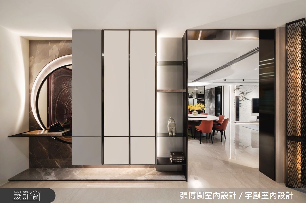 105坪新成屋(5年以下)＿現代風玄關案例圖片＿張博閩室內設計 / 宇麒室內設計＿張博閩_33之4
