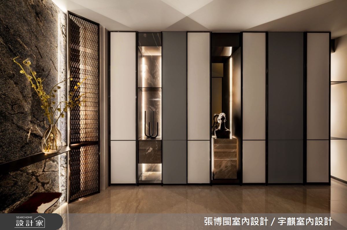 105坪新成屋(5年以下)＿現代風玄關案例圖片＿張博閩室內設計 / 宇麒室內設計＿張博閩_33之3