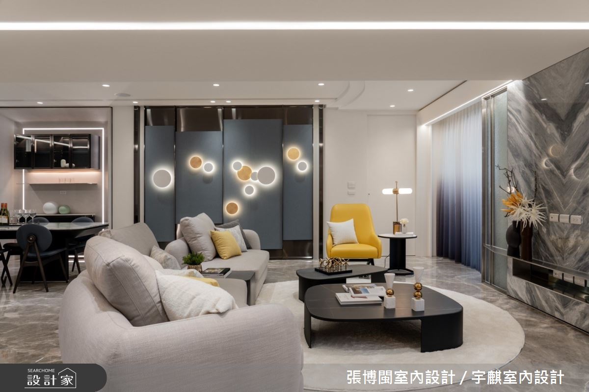 55坪新成屋(5年以下)＿現代風客廳案例圖片＿張博閩室內設計 / 宇麒室內設計＿張博閩_35之11